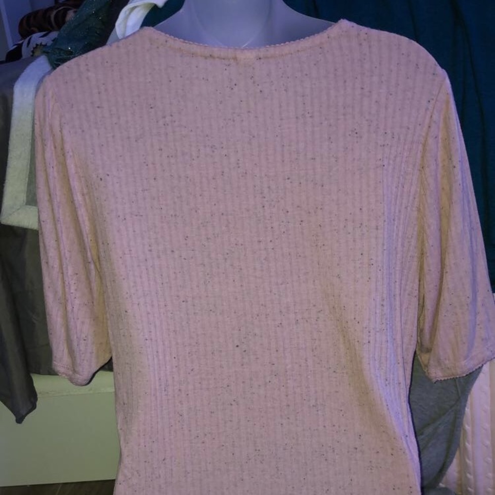 Pink Front Tie Shirt Size Medium